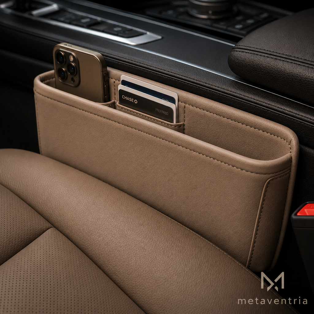 metaventria™ SEATSIDE CAR STORAGE POUCH
