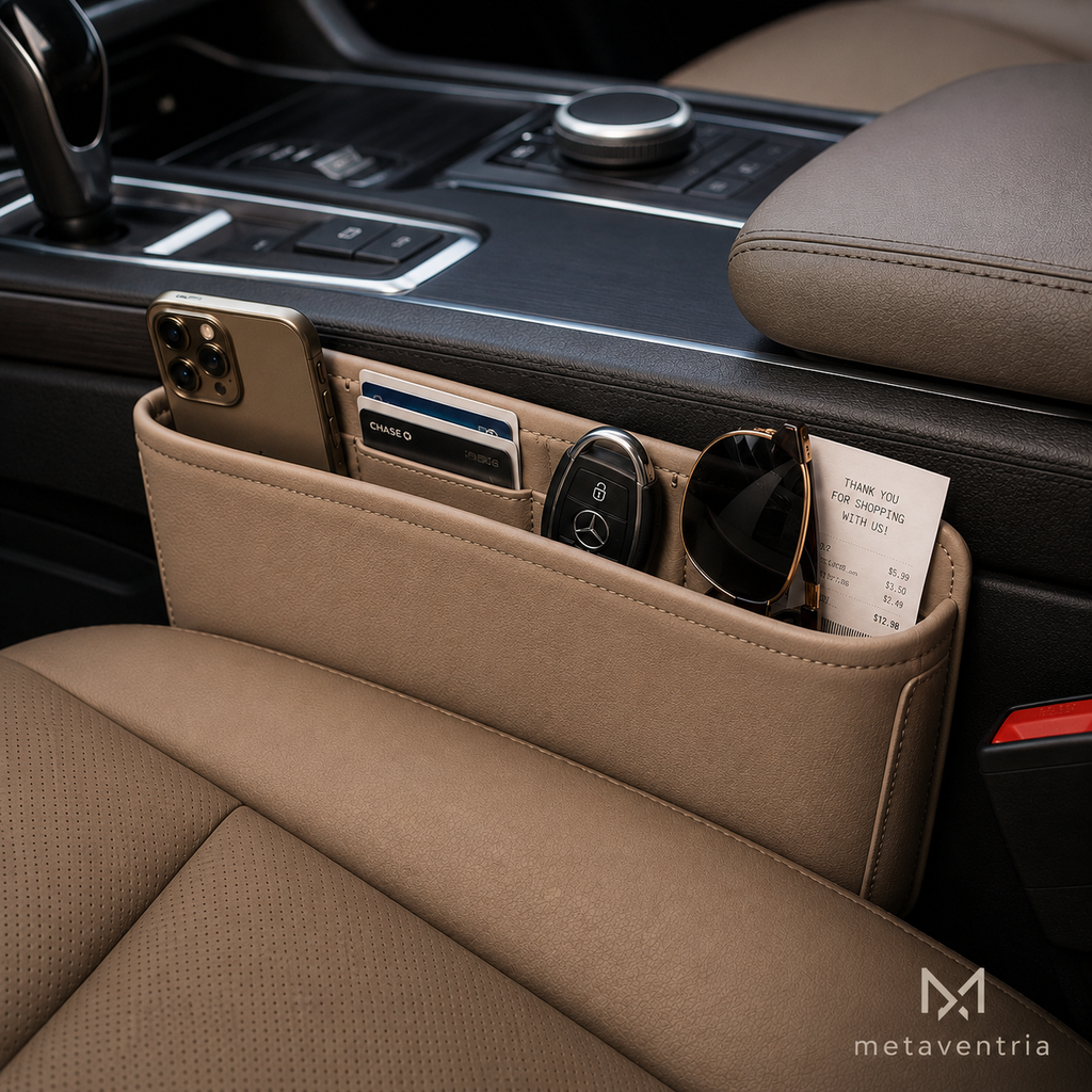 metaventria™ SEATSIDE CAR STORAGE POUCH