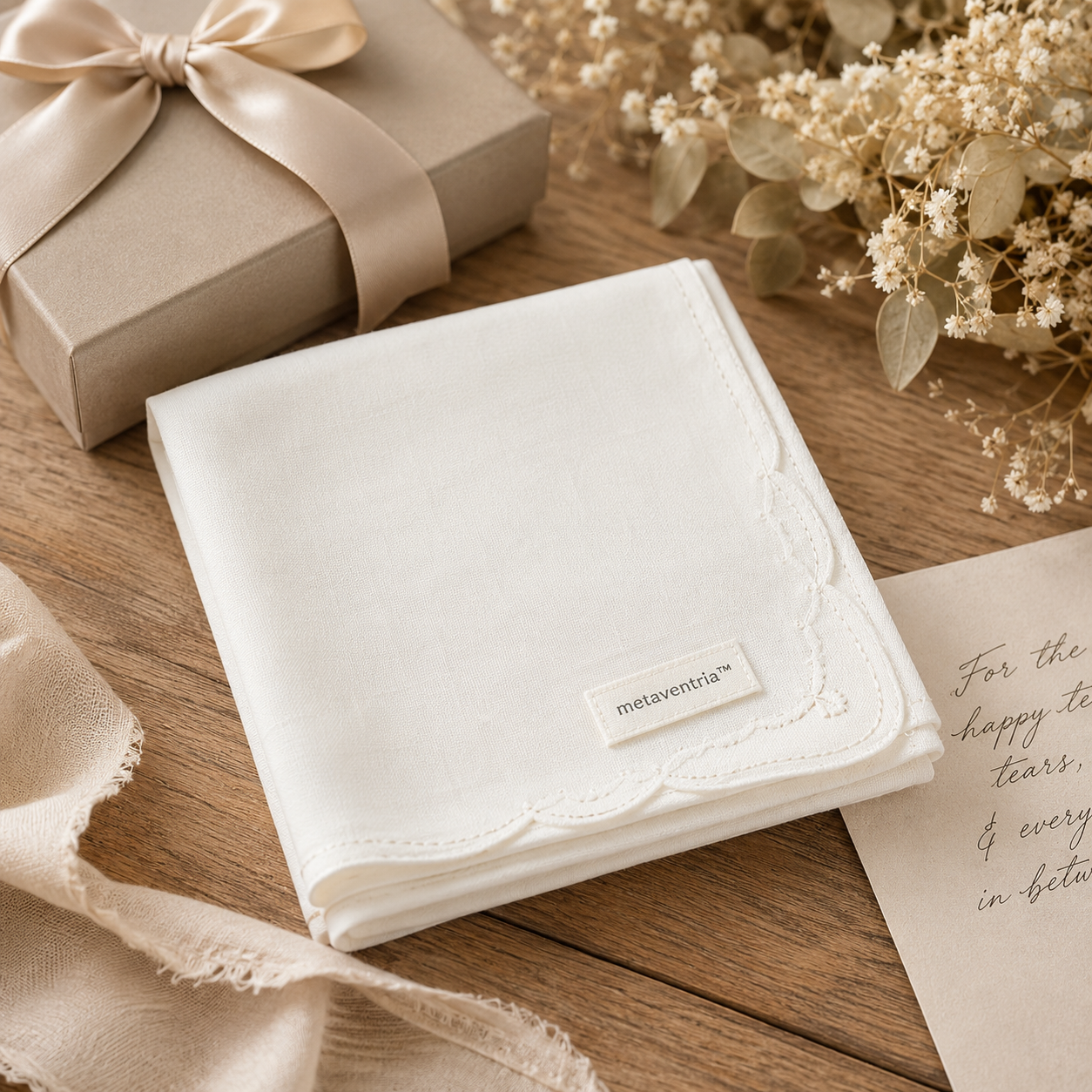 metaventria™ SOFT KEEPSAKE HANDKERCHIEF
