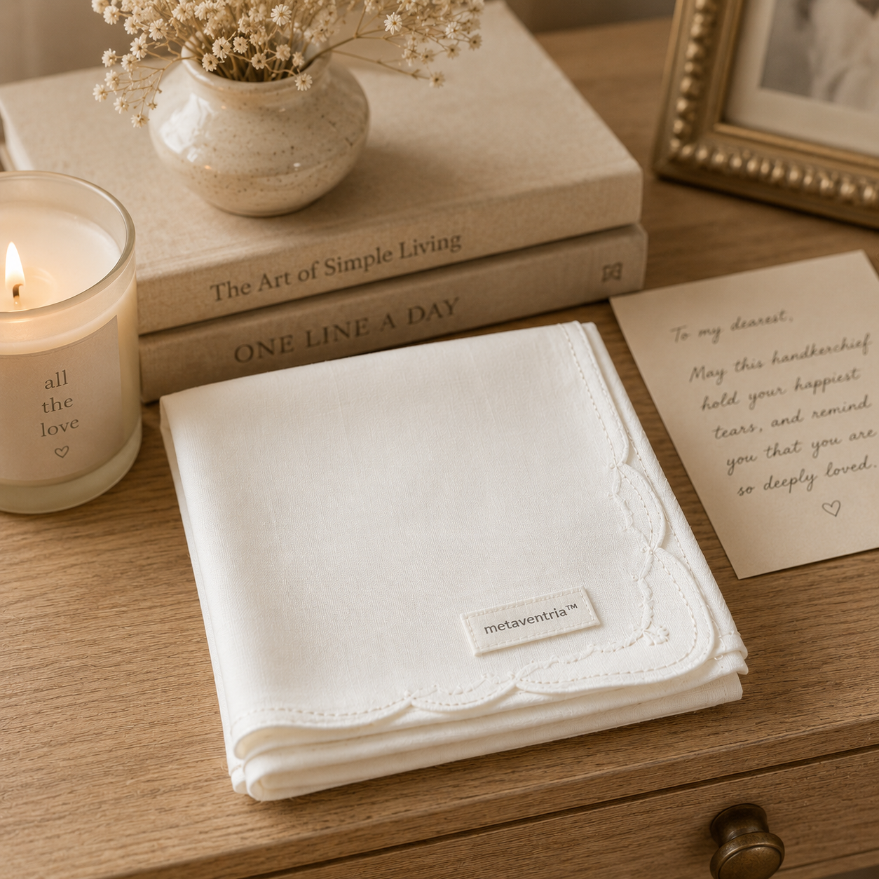 metaventria™ SOFT KEEPSAKE HANDKERCHIEF