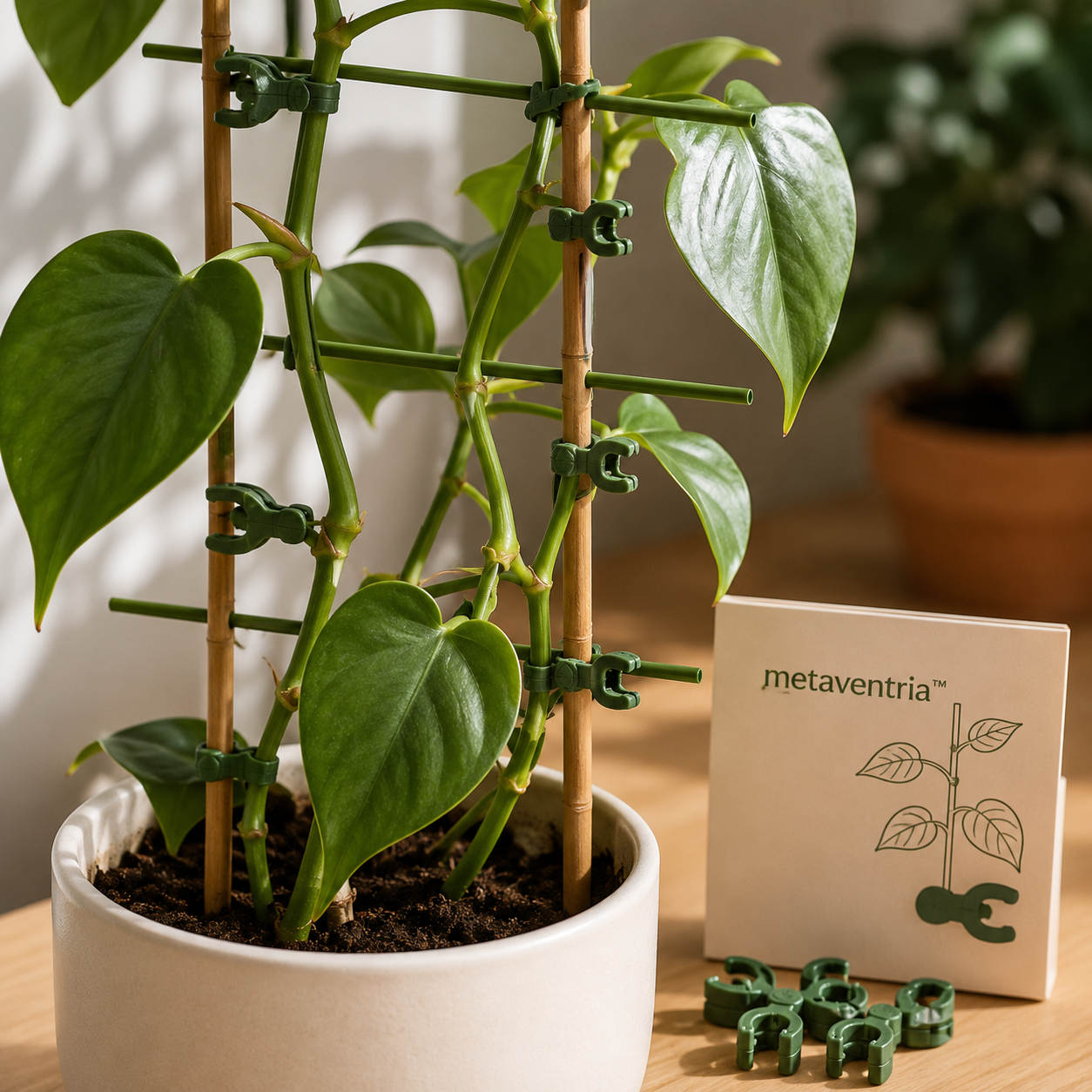 metaventria™ GENTLE PLANT SUPPORT CLIPS