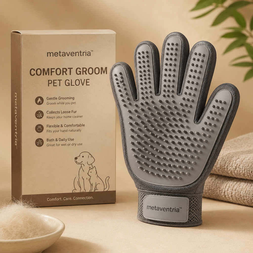 metaventria™ COMFORT GROOM PET GLOVE