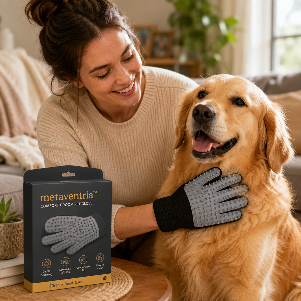metaventria™ COMFORT GROOM PET GLOVE