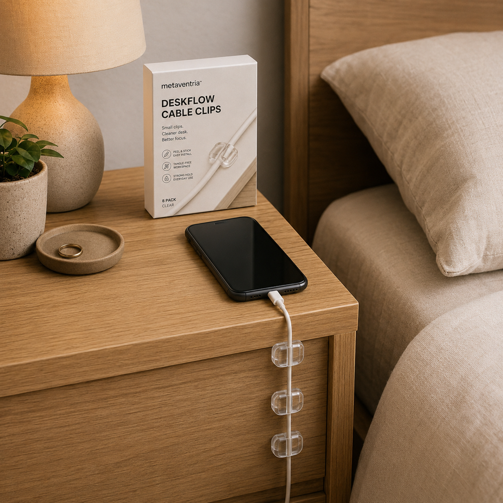 metaventria™ DESKFLOW CABLE CLIPS